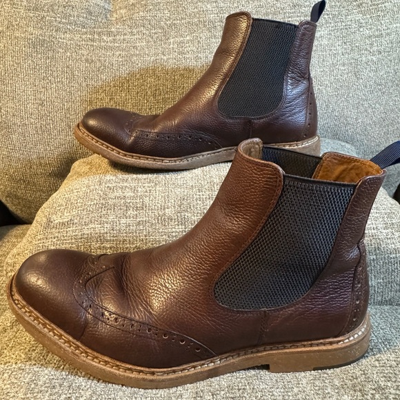 Johnston & Murphy 1950 Pearce Wingtip Chelsea Boot Size 10.5 - Picture 2 of 11